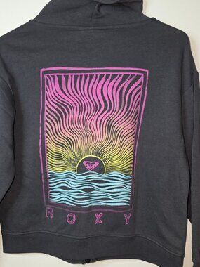 NWT Roxy Youth Zip Up Jacket Beach Casual